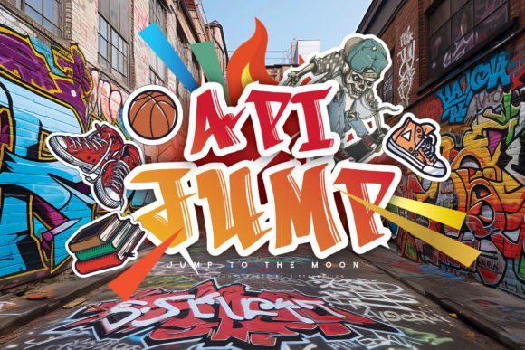 Api Jump: The Quirky Display Font for Scroll-Stopping Visuals