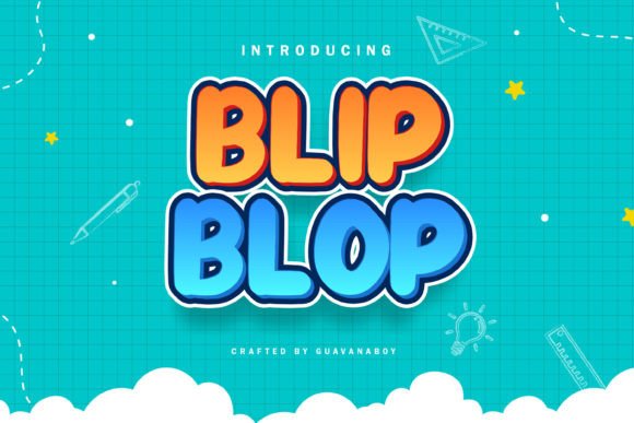 Blip Blop: The Playful Typeface for Modern Web Design