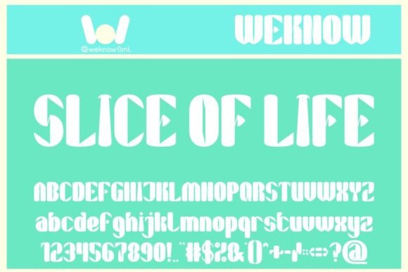 Bringing Whimsy to Your Shop with the Slice of Life Typeface