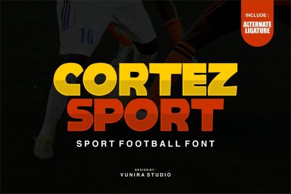 Cortez Sport: The Bold Display Typeface for Modern Editorial Design