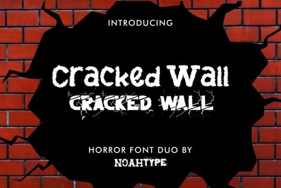Cracked Wall Typeface Review: A Bold Display Font for Edgy Branding