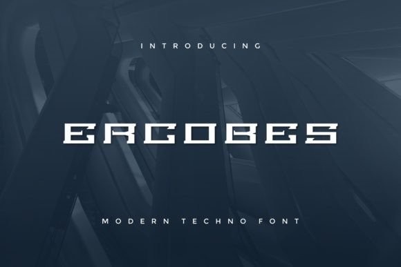 Ercobes: A Modern Display Typeface for Bold Web Design