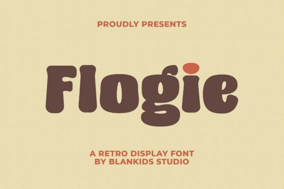 Flogie: The Retro Display Typeface for Scroll-Stopping Campaigns