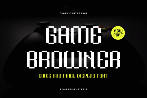 Game Browner: The Modern Display Typeface for High-Impact Campaigns