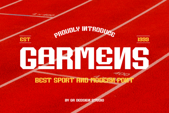 Garmens: The Bold Display Typeface for Campaigns That Demand Attention