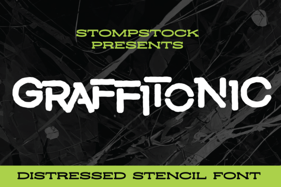 Graffitonic: The Rebellious Display Typeface for Bold Web Design