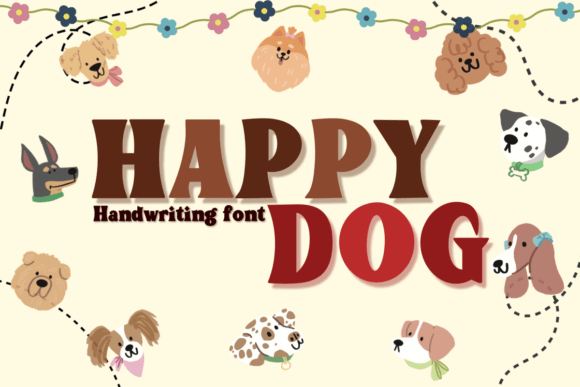 Happy Dog: The Playful Display Typeface for Modern Editorial Design