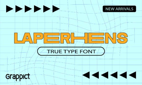 Laperhens: A Timeless Display Font for Elegant Brand Identity
