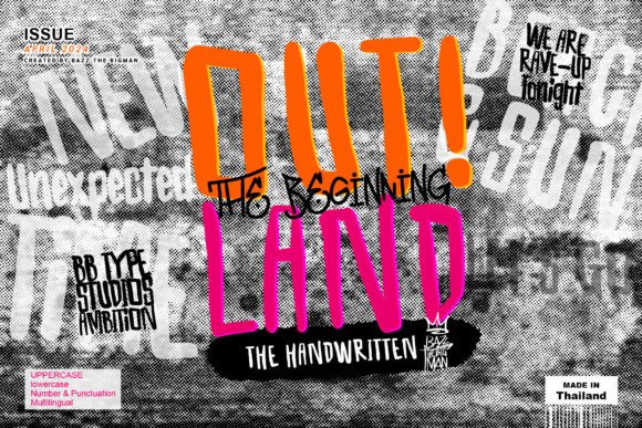 Outland Typeface Review: A Street Art Display Font for Bold Branding