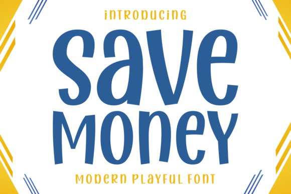Save Money Font Review: A Chic Display Typeface for Bold Branding