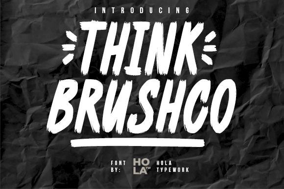 Think Brushco: The Display Typeface That Elevates Campaign Visuals