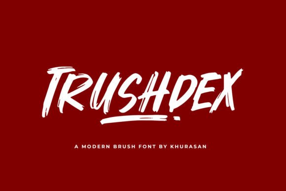 Trushdex: The Bold Display Typeface for Scroll-Stopping Campaigns