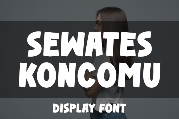 Upgrade Your Brand Identity with the Sewates Koncomu Typeface